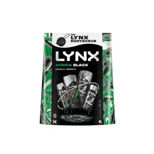 Lynx Africa & Black Gift Set Lynx Africa & Black Gift Set