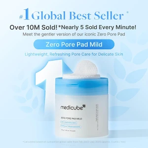 Medicube Zero Pore Pad Mild 70 Pads Medicube Zero Pore Pad Mild 70 Pads