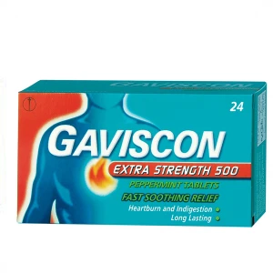Gaviscon Extra Peppermint Tablets (24)