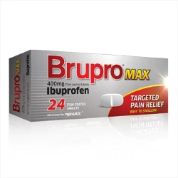 Brupro Max 400Mg Film Coated Tablets Pack 24 Pack Brupro Max 400Mg Film Coated Tablets Pack 24 Pack