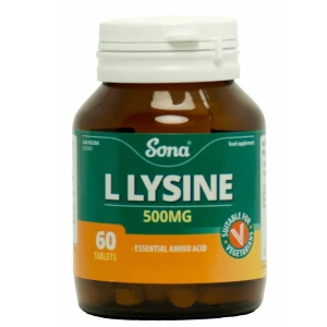 Sona L Lysine 500Mg Tablets (60)