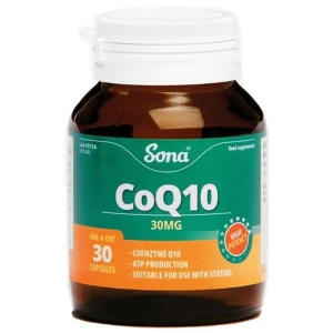 Sona Coenzyme Q10 30Mg Tablets (30) Sona Coenzyme Q10 30Mg Tablets (30)