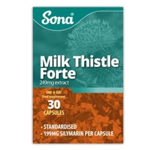 Sona Milk Thistle Forte Capsules (30) Sona Milk Thistle Forte Capsules (30)