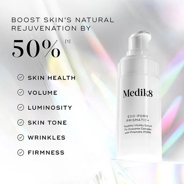 Medik8 Exo-PDRN Prismatic+ Serum Benefits