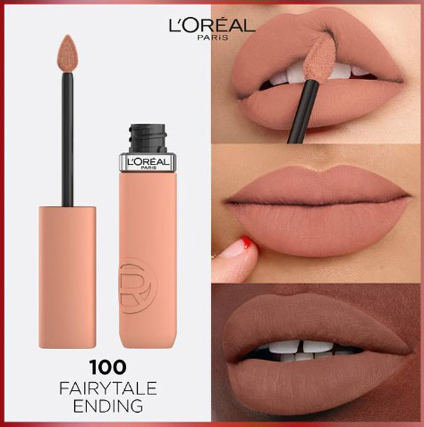 LOreal Infallible Matte Lipstick 100 Fairytale Ending 5ml LOreal Infallible Matte Lipstick 100 Fairytale Ending 5ml