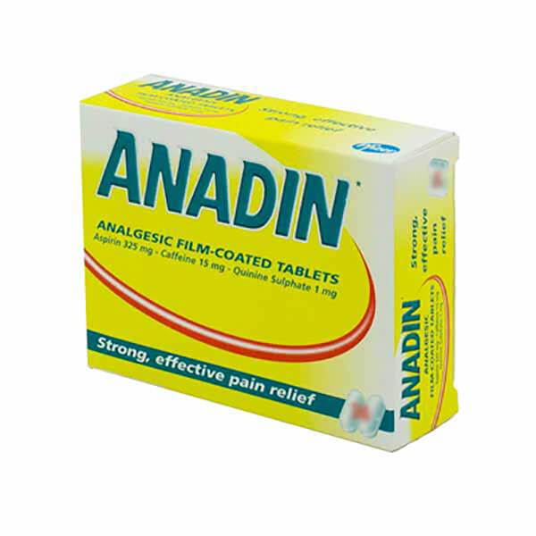 Anadin Analgesic Film Coated Tablets (12)