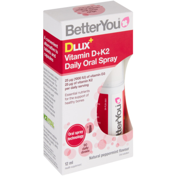 Better You Vitamin D + K2 Oral Spray (12ml)