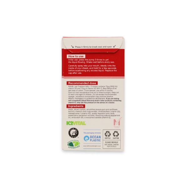 Better You Vitamin D + K2 Oral Spray (12ml)