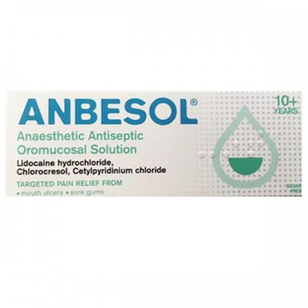Anbesol Anaesthetic Antiseptic Solution 10ml Anbesol Anaesthetic Antiseptic Solution 10ml