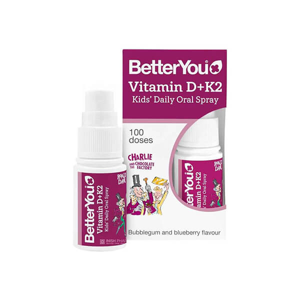 BetterYou Vitamin D + K2 Kids Oral Spray 15ml BetterYou Vitamin D + K2 Kids Oral Spray 15ml