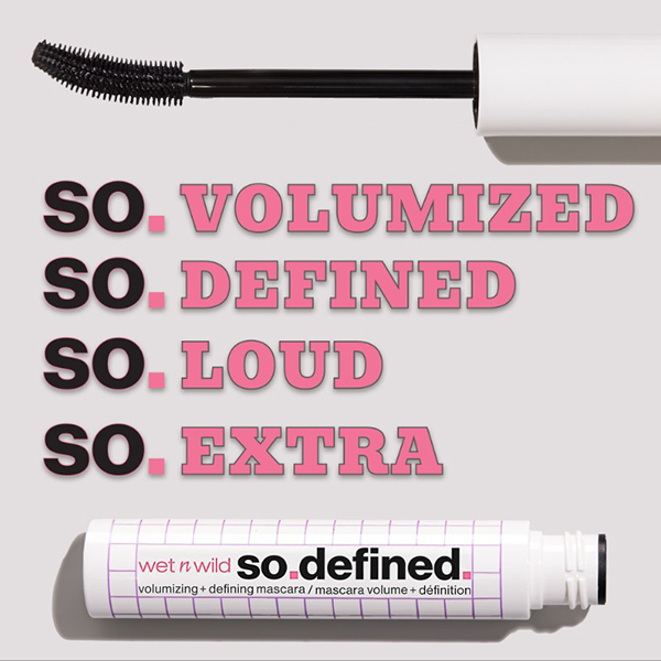 Wet n Wild Mega Volume So Defined Volume Mascara Black Wet n Wild Mega Volume So Defined Volume Mascara Black