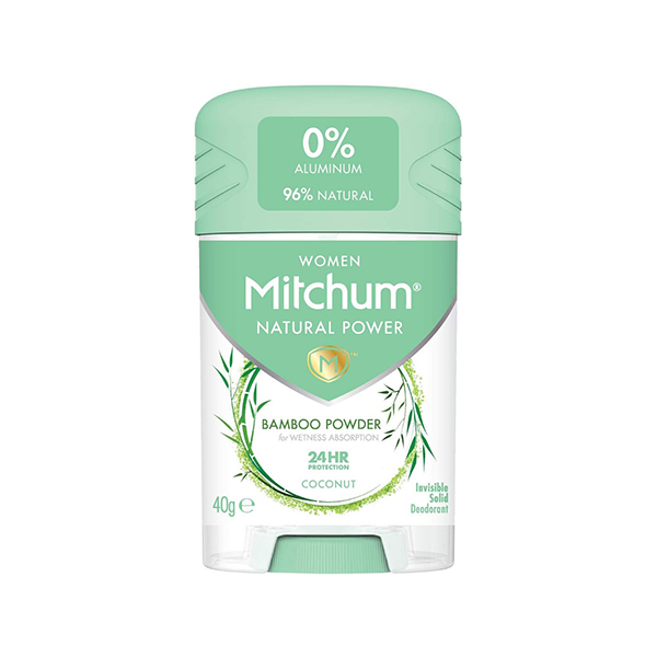 Mitchum Ladies Natural Vegan Power Eucalyptus Stick Deodorant 40g Mitchum Ladies Natural Vegan Power Eucalyptus Stick Deodorant 40g