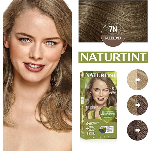 Naturtint Permanent Gel 7N Hazelnut Blonde (170 ml)