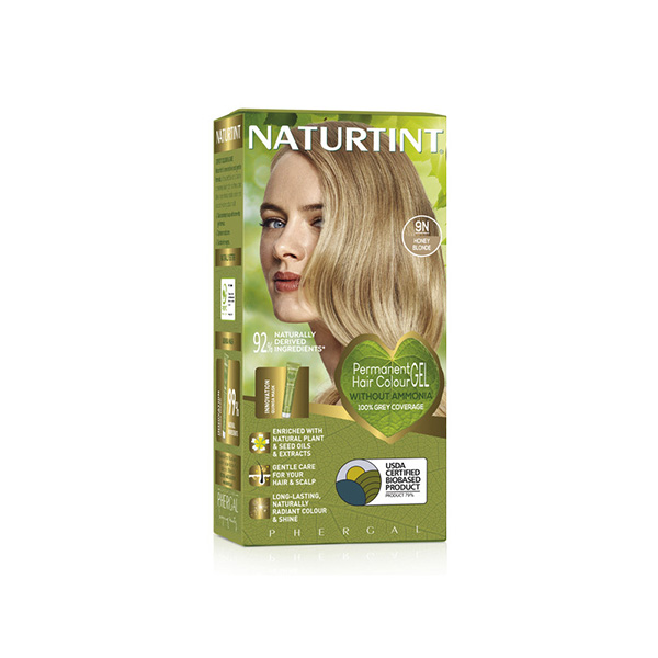 Naturtint Permanent Gel - 9n Honey Blonde (170 Ml)