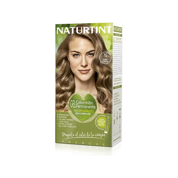 Naturtint Permanent Gel 7G Golden Blonde (170 ml)