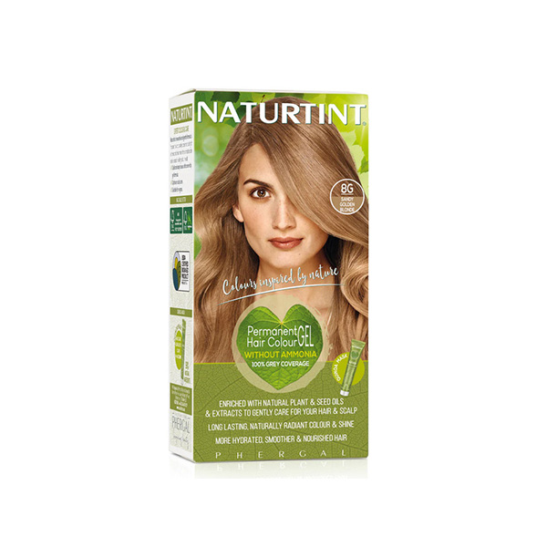 Naturtint Permanent Gel 8G Sandy Golden Blonde (170 ml)