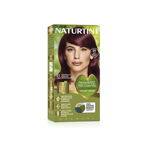 Naturtint Permanent Gel 5M Light Mahogony Chestnut (170 ml)