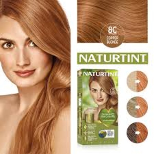 Naturtint Permanent Gel 8C Copper Blonde (155 ml) Naturtint Permanent Gel 8C Copper Blonde (155 ml)