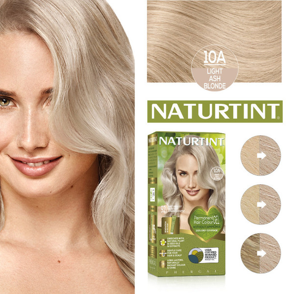 Naturtint Permanent Gel 10A Light Ash Blonde (170 ml) Naturtint Permanent Gel 10A Light Ash Blonde (170 ml)