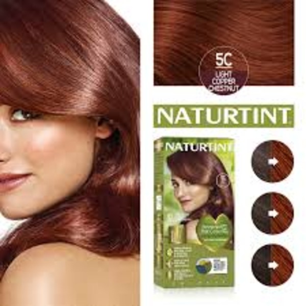 Naturtint Permanent Gel 5C Light Copper Chestnut (170 ml) Naturtint Permanent Gel 5C Light Copper Chestnut (170 ml)