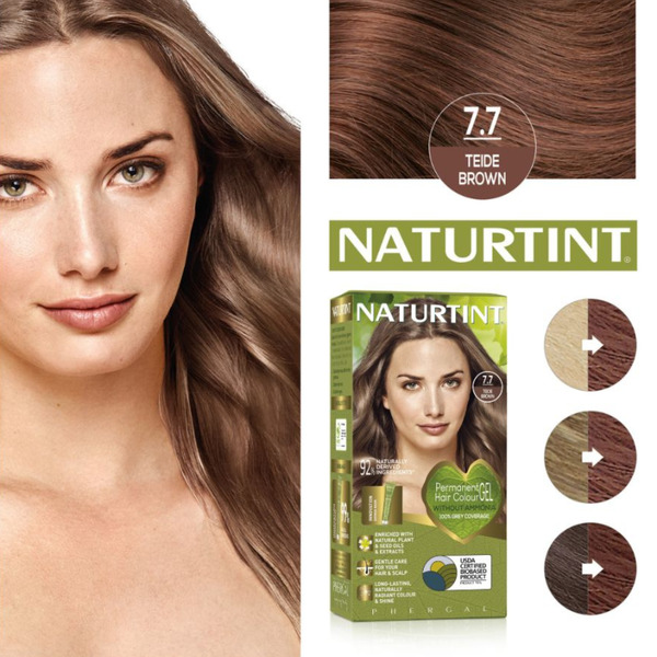 Naturtint Permanent Gel 7.7 Teide Brown (170 ml) Naturtint Permanent Gel 7.7 Teide Brown (170 ml)
