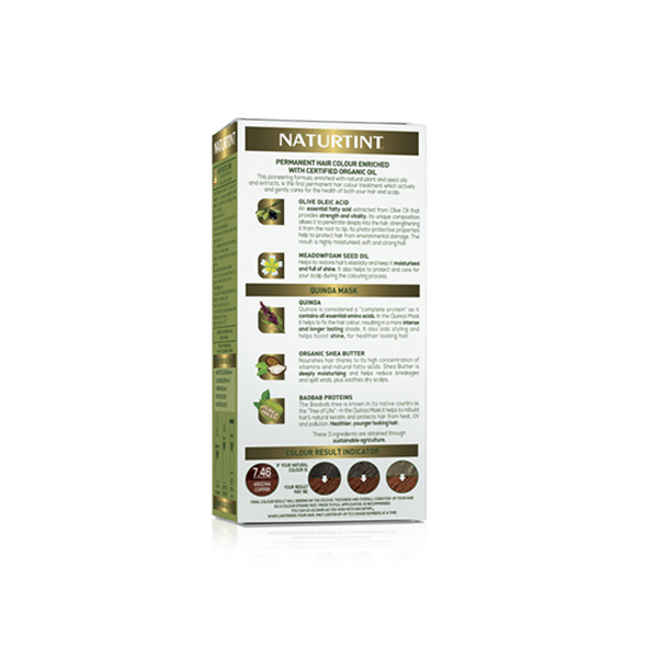 Naturtint Permanent Gel 7.46 Arizona Copper (170 ml)