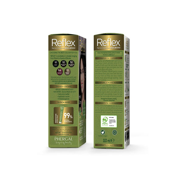 Naturtint Reflex Semi Permanent 1.0 Black (115 ml) Naturtint Reflex Semi Permanent 1.0 Black (115 ml)