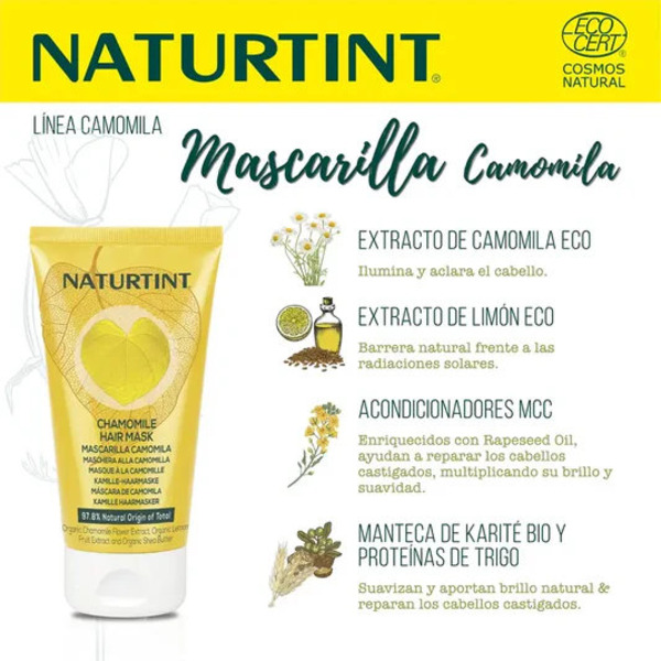 Naturtint Chamomile Hair Mask (150 ml) Naturtint Chamomile Hair Mask (150 ml)