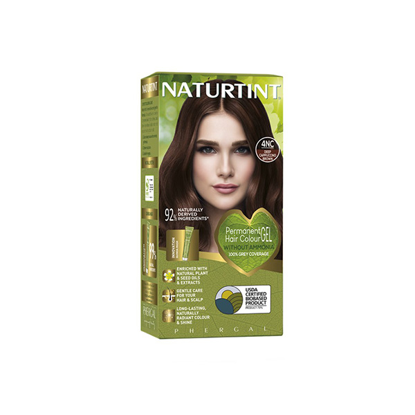 Naturtint Permanent Gel 4NC Deep Cappuccino Brown (170 ml)