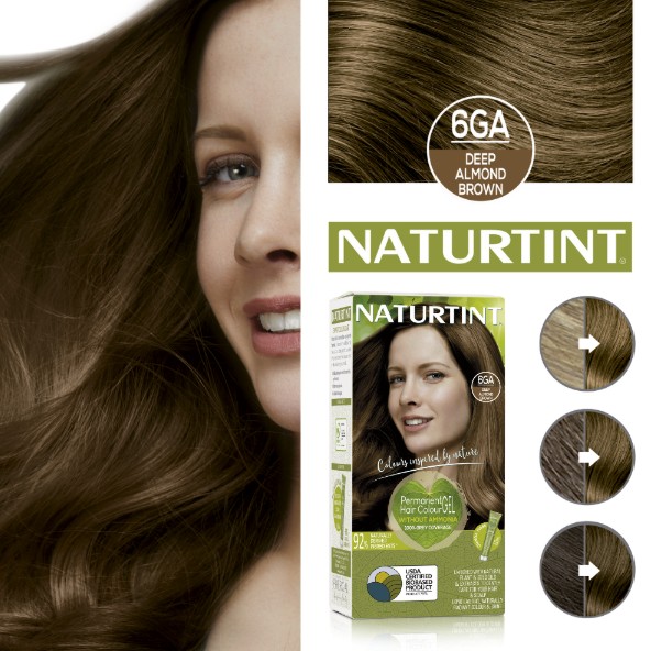 Naturtint Permanent Gel 6GA Deep Almond Brown (170 ml) Naturtint Permanent Gel 6GA Deep Almond Brown (170 ml)