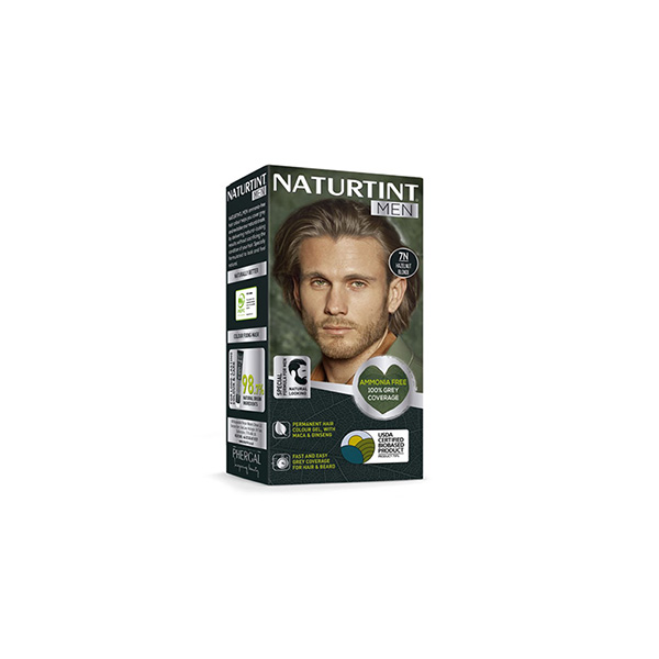Naturtint Men Permanent Hair Colour Gel 7N Hazelnut (170 ml)