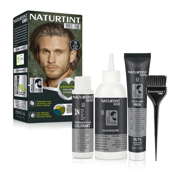 Naturtint Men Permanent Hair Colour Gel 7N Hazelnut (170 ml) Naturtint Men Permanent Hair Colour Gel 7N Hazelnut (170 ml)