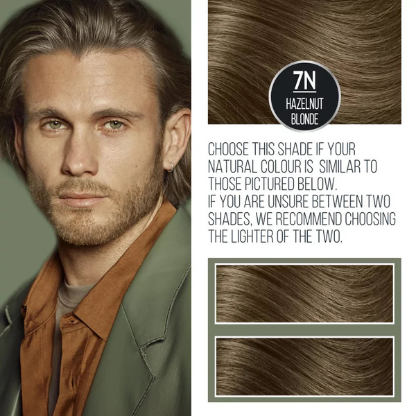 Naturtint Men Permanent Hair Colour Gel 7N Hazelnut (170 ml) Naturtint Men Permanent Hair Colour Gel 7N Hazelnut (170 ml)