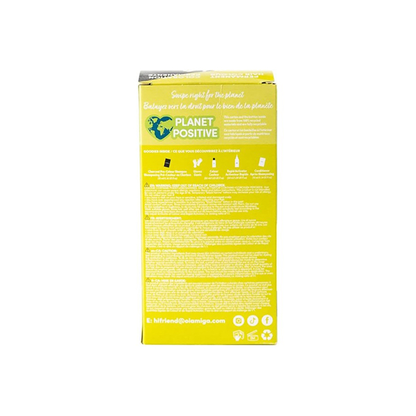 Oiamiga Jet Black Permanent Hair Colour (120 ml) Oiamiga Jet Black Permanent Hair Colour (120 ml)