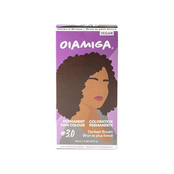 Oiamiga Darkest Brown Permanent Hair Colour (120 ml) Oiamiga Darkest Brown Permanent Hair Colour (120 ml)