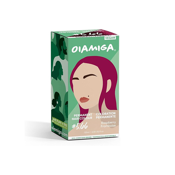Oiamiga Raspberry Permanent Hair Colour (120 ml) Oiamiga Raspberry Permanent Hair Colour (120 ml)