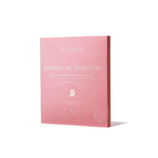Sculpted by Aimee Connolly Moisture Masters Duo Sheet Mask Pack