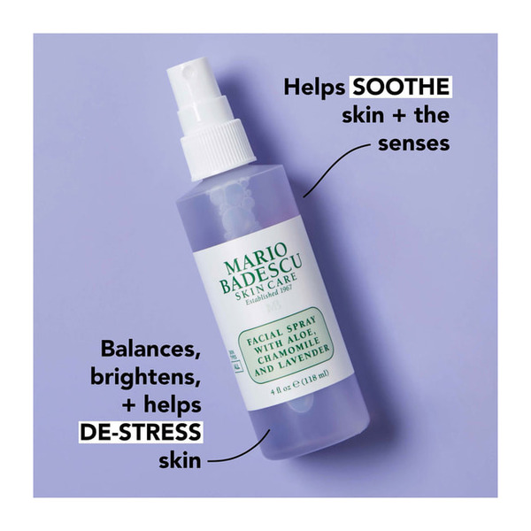 Mario Badescu Facial Spray with Aloe Herbs and Rosewater 118ml Mario Badescu Facial Spray with Aloe Herbs and Rosewater 118ml