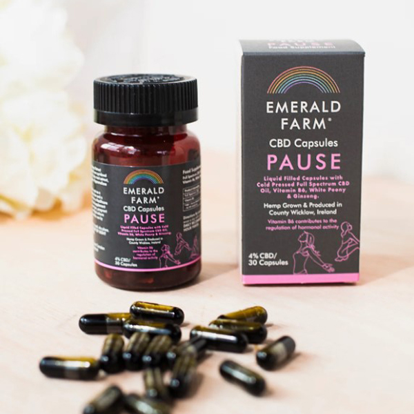Emerald Farm CBD Capsules Pause