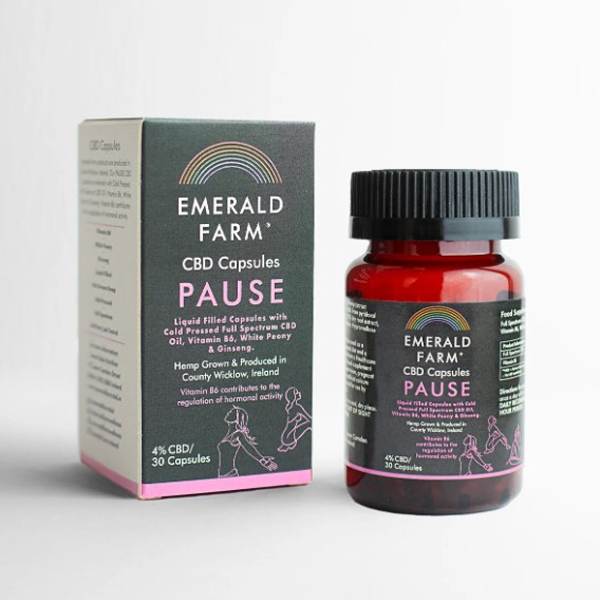 Emerald Farm CBD Capsules Pause