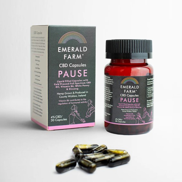 Emerald Farm CBD Capsules Pause