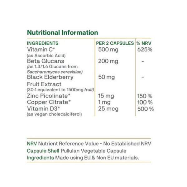 Macanta Immune Complex With Beta Glucans (60caps) Macanta Immune Complex With Beta Glucans (60caps)
