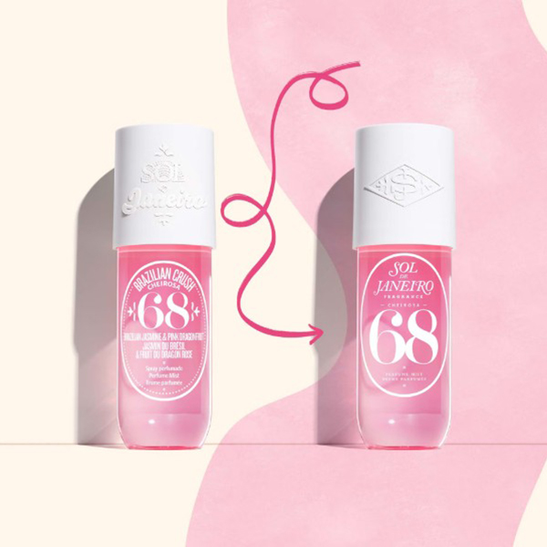 two 240ml bottles of Sol De Janeiro Cheirosa 68 Perfume Mist two 240ml bottles of Sol De Janeiro Cheirosa 68 Perfume Mist