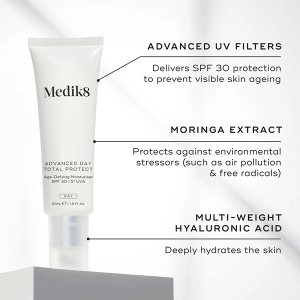 Medik8 Advanced Day Total Protect SPF30 50ml Medik8 Advanced Day Total Protect SPF30 50ml