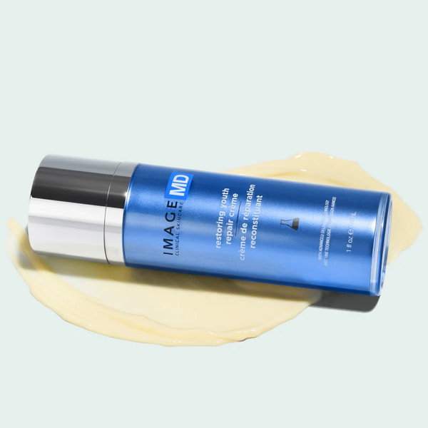 Image Skincare MD Restoring Youth Repair Creme with texture swatch Image Skincare MD Restoring Youth Repair Creme with texture swatch