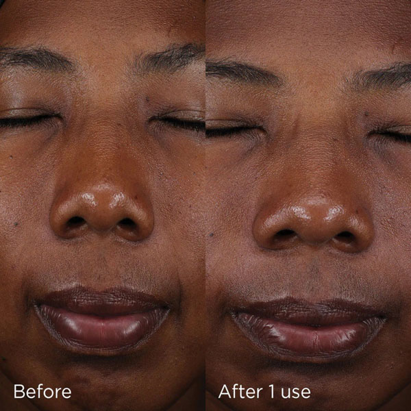 Before and after Image Skincare Daily Prevention Pure Mineral Tinted Moisturiser Spf 30