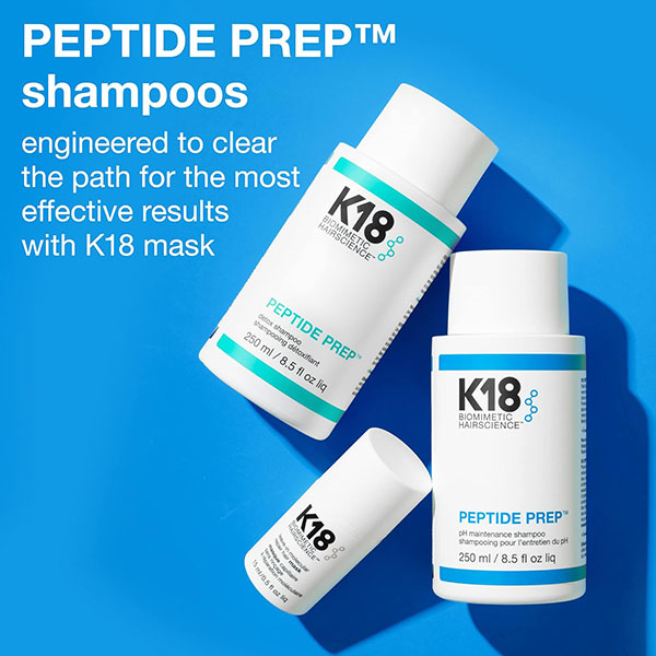 K18 Peptide Prep Detox Shampoo 250ml K18 Peptide Prep Detox Shampoo 250ml