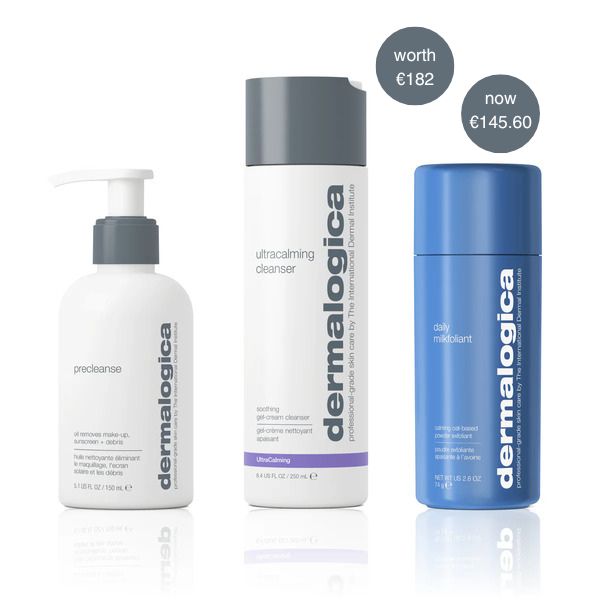 Dermalogica UltraCalming Cleanse Trio Bundle