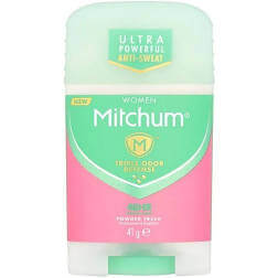 Mitchum Ladies Deodorant Stick Powder Fresh 41Gm