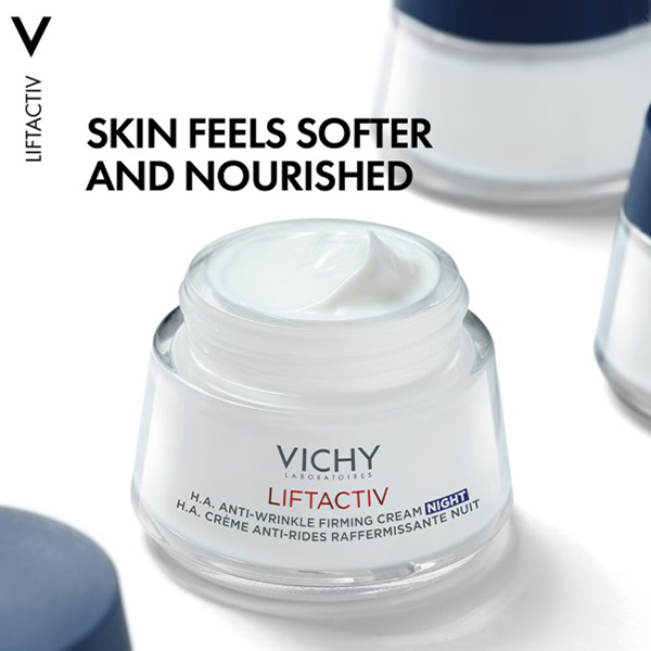 Vichy Liftactiv Supreme H.A. Anti-Wrinkle Firming Care Night 50Ml Vichy Liftactiv Supreme H.A. Anti-Wrinkle Firming Care Night 50Ml